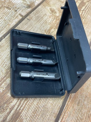 Extractores de tornillos dañados Craftsman modelo 52154 - Imagen 3 de 6