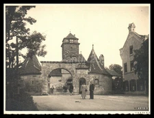 Photo, Fam. a. Mittweida, Bayernurlaub, Rothenburg o.d. Tauber, 1936, 5026-1219