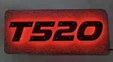 RENAULT T520 SCHEDA LED NEON PERSONALIZZATA 80x35CM +DIMMER E STAFFE LETTERE ACRILICHE 3D