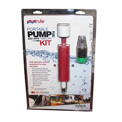 Rule Inline Pump RULE IL280PK INLINE SUBMERS PUMP 280GPH 12V | eBay