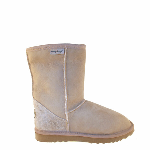 Australian Made Short Sand Sheep Dogs Classic Sheepskin Boot Mens