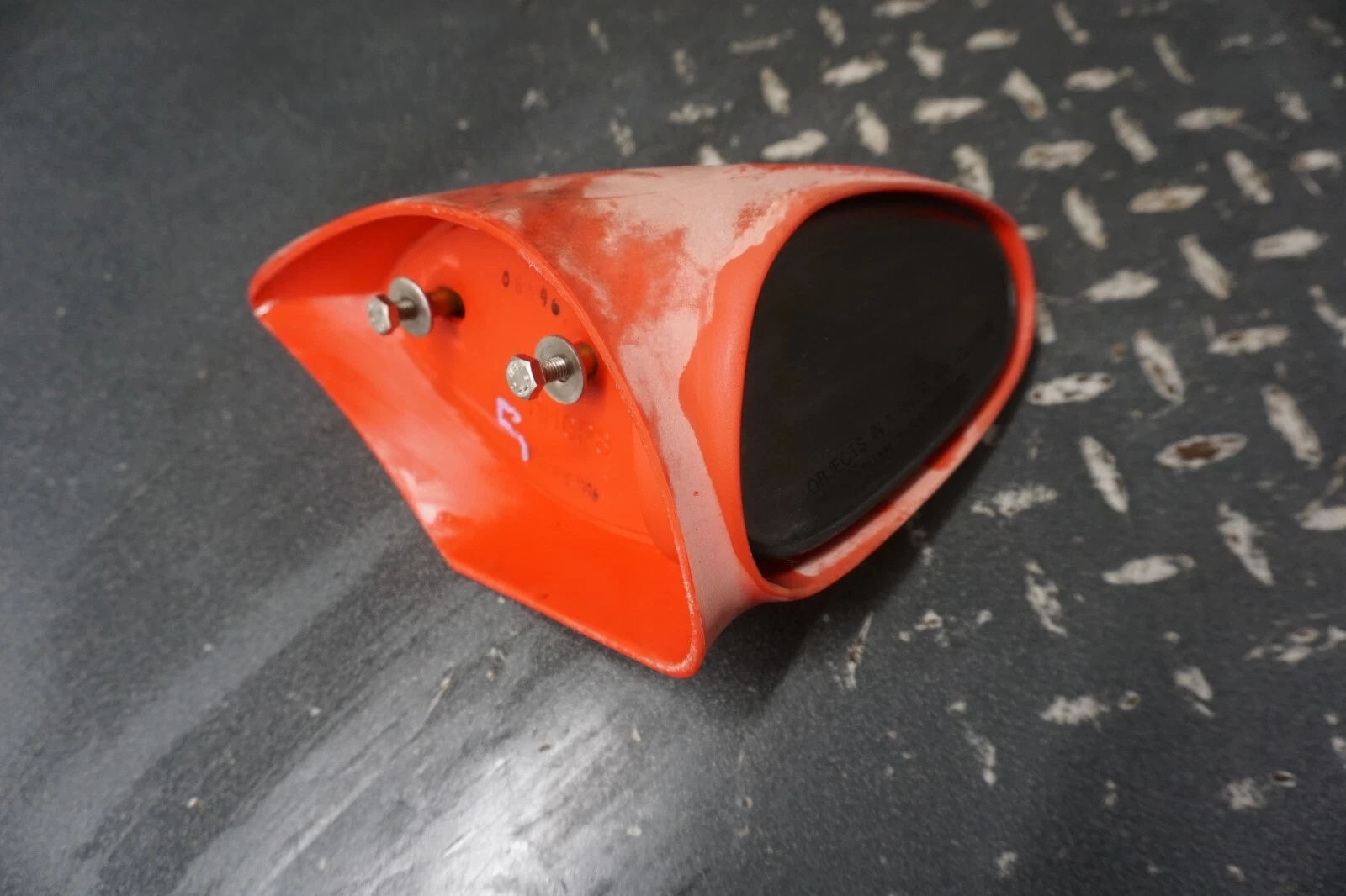 1997 Yamaha OEM RH Right Mirror Ass'y Red Freshwater WaveRunner GP 1200