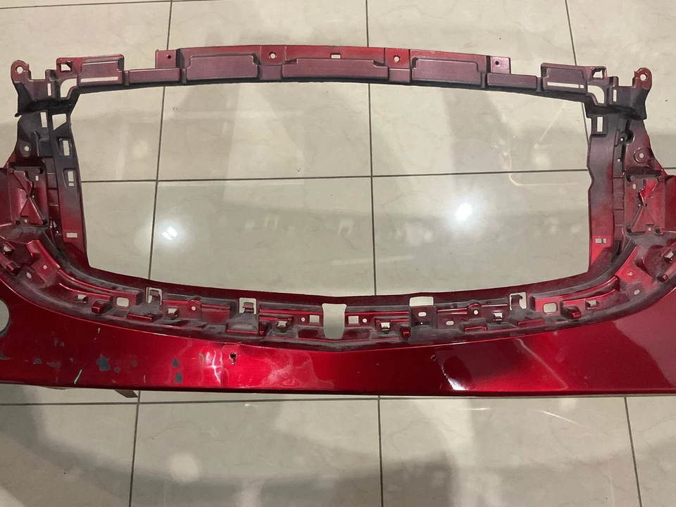 Front Bumper Cover Red 2022-2023 Mazda CX-5 CX5 KSDA+50031 OEM - Image 3 of 4