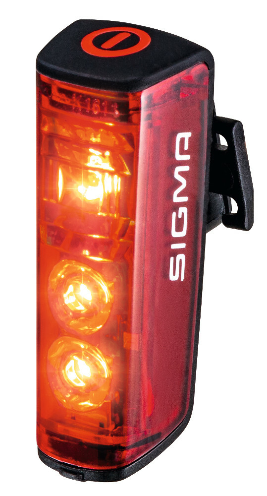 Sigma Sport LED Fahrradlicht-Set Aura 80 + Blaze – StVZO-zugelassen, Mit Bremslicht & Beleuchtungsmodi