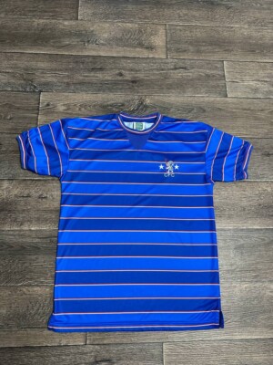 Chelsea FC 1984 Home official Retro Score Draw Shirt men jersey