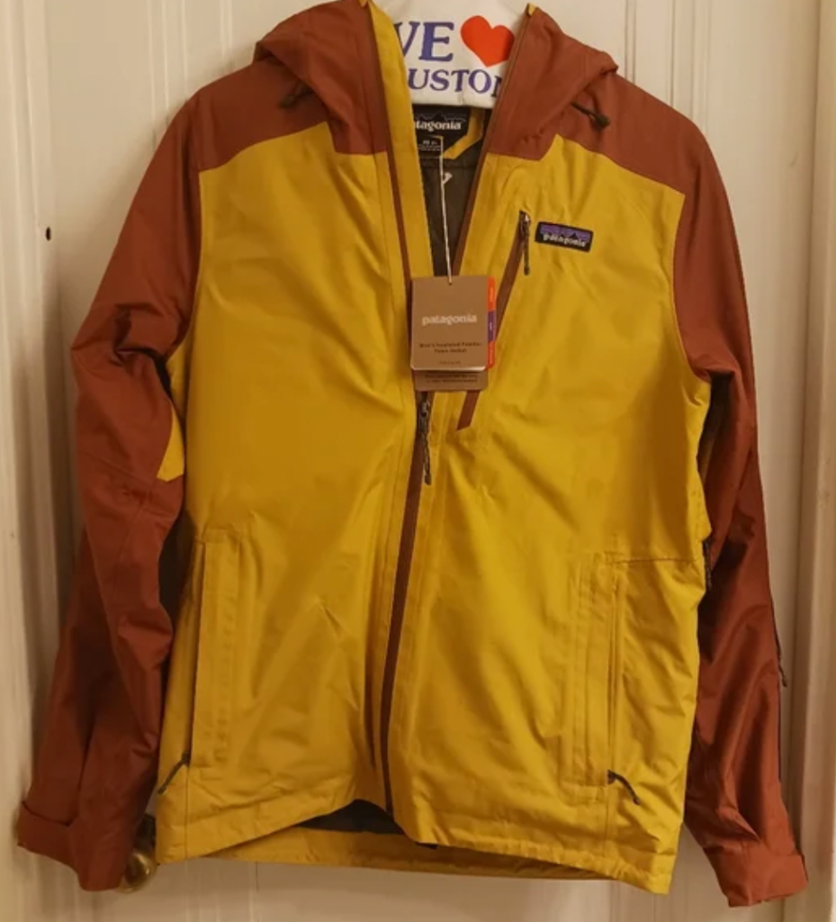 New Patagonia Powder Town Insulated Winter Ski Jacket XL Coat