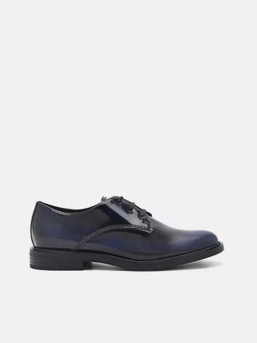 PEDRO Studio Lou Leather Derby Shoes - Colour Navy - Size 38 - Oxfords -BNIB - Picture 2 of 15