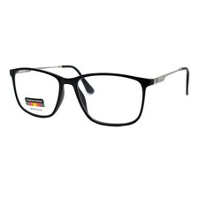 Multi-Focus Progressive Reading Glasses 3 Powers in 1 Reader Square Rectangular