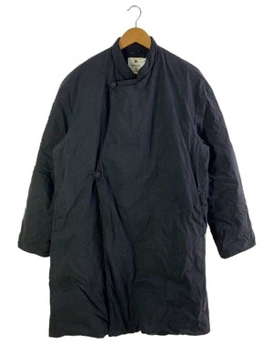 Snow Peak Indigo Cotton Down Coat Down Jacket Black Size M JK 
