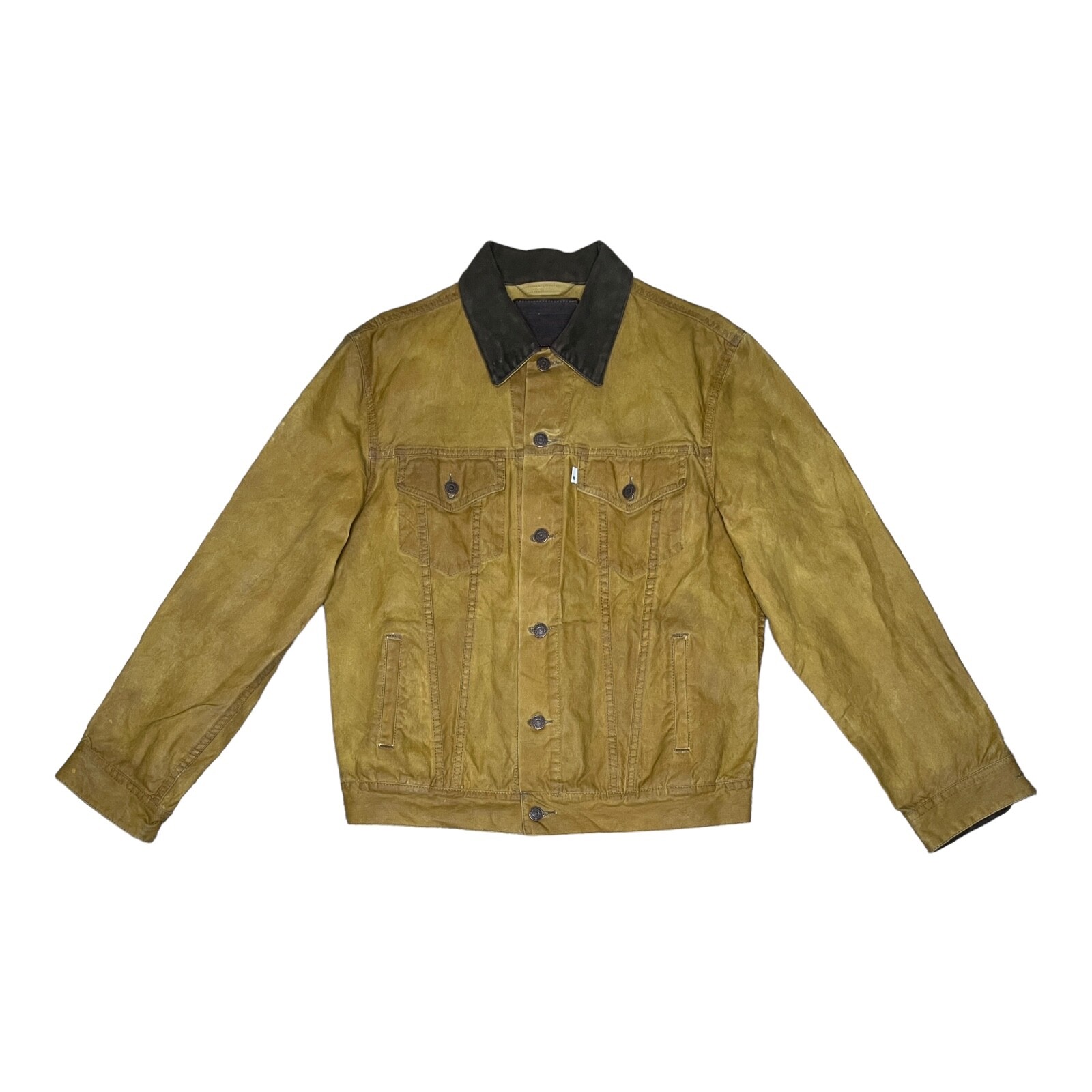 Levi’s x Filson Waxed Tin Cloth Trucker Jacket L Gem