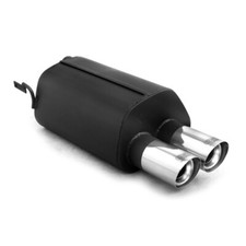Ulter Sportauspuff 2x80mm BMW E39 520i-528i + 525d
