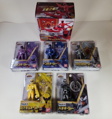 Bandai Ohsama Sentai King-Ohger 6 Ranger Action Figures Set