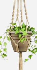 Rope Plant Hanger, off White. Hang Your Favorite Potted Plants. Botany, Home.