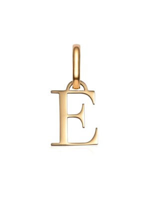 Abbott Lyon Buchstaben Anhänger: E (Gold)