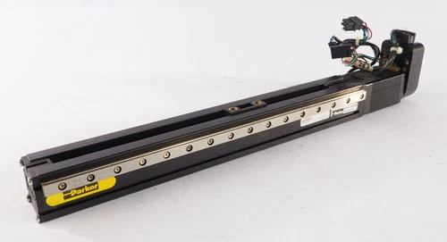 Parker 803-1524C Linear Positioner w/ Motor and P8S-GNFLX Solid State Sensor