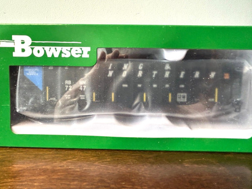 Coche tolva BOWSER #43228 Reading & Northern 45' 100 toneladas #7247 con panel azul 1:87 | Zustand: New