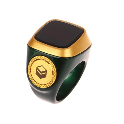 Smart Tasbih Tally Counter Ring für Muslime Zikr Digital Tasbeeh 5 Gebet 18mm 