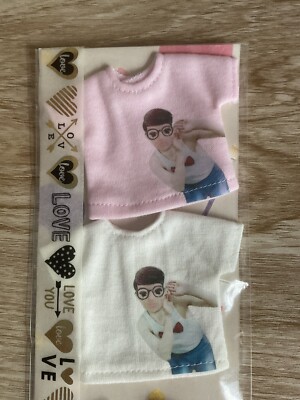 Cute Lovely Pink & White Wataru shirt/ top for Neo Blythe Doll_  Dress Up