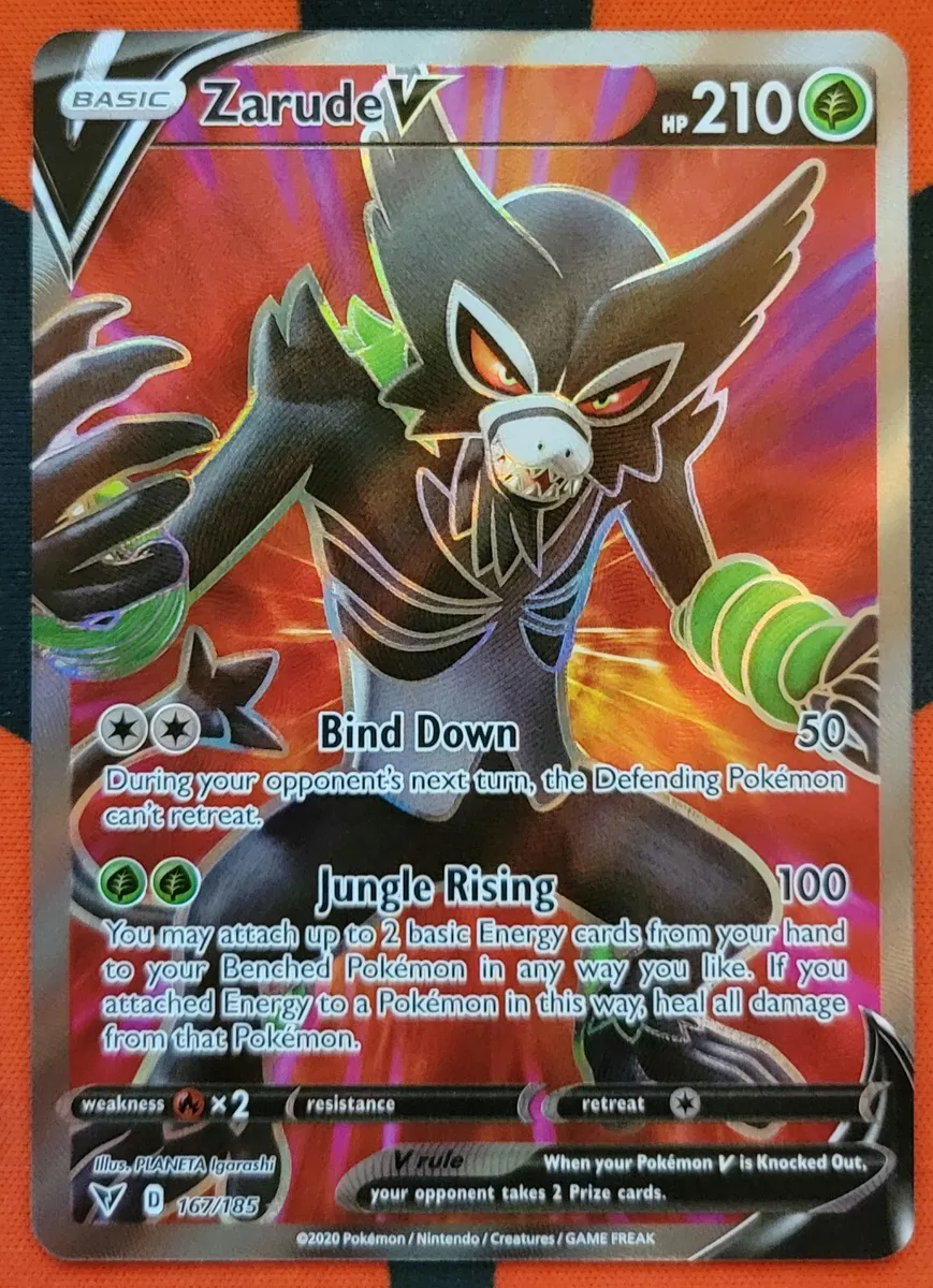 Zarude V - 167/185 - Full Art Ultra Rare