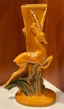 MCM Vintage Royal Haeger Art Deco Gazelle Vase R706 15" Mid Century Modern