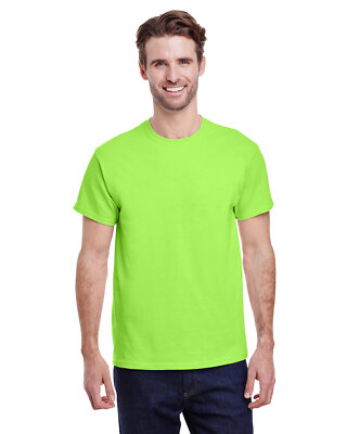 Gildan Mens G500 Premium Short Sleeve Heavy Cotton Plain Blank Casual T-Shirt