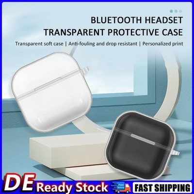 InnerSetting TPU Bluetooth Kopfhörer Soft Cover für Lenovo LP40 Transparent Prot