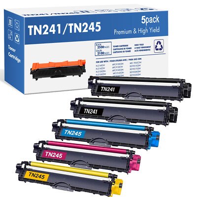 TONER für MFC-9142CDN-9332CDW HL-3142CW HL-3152CDW DCP-9022CDW TN241 XL