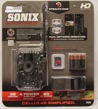 Stealth Cam SONIX HD 26MP Cellular Trail Camera STC-FATWX V2 Special Bundle