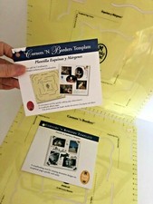 BUY 1-2 Creative Memories 12" CORNER N BORDER Journalling TEMPLATE Yellow Card