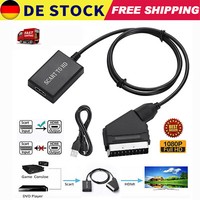 Scart Zu Hdmi Konverter Adapter Scart Auf Hdmi Video Audio Konverter Videokabel