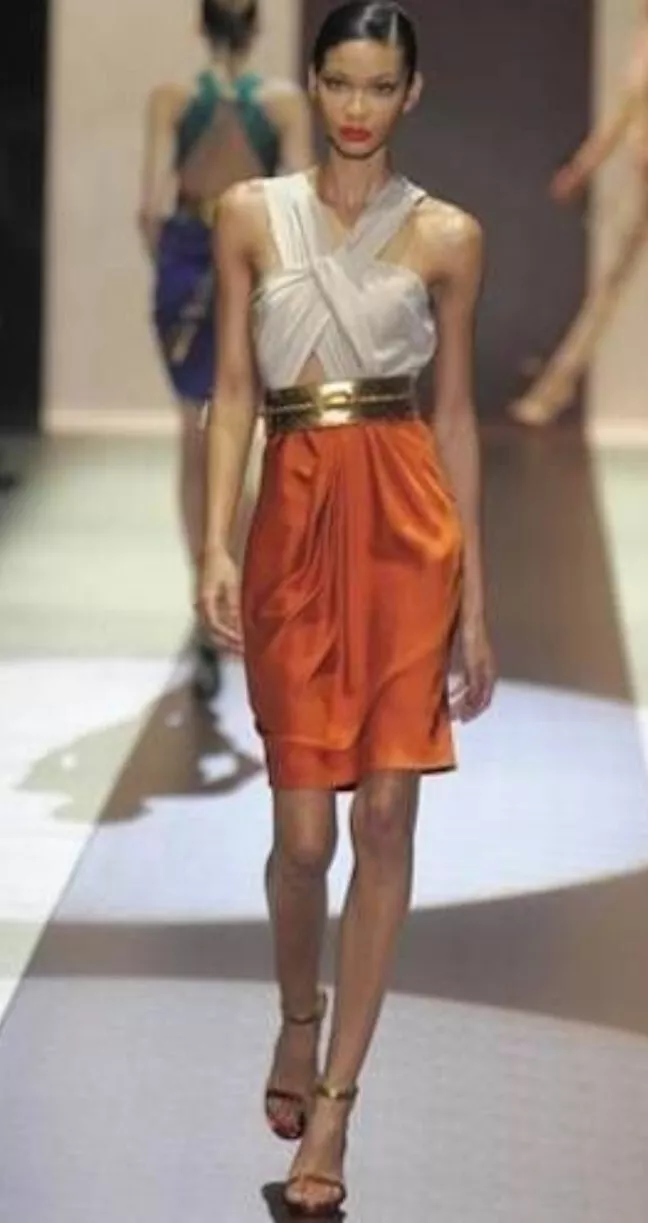 Robe de défilé Gucci taille M/IT44 vintage pour collection