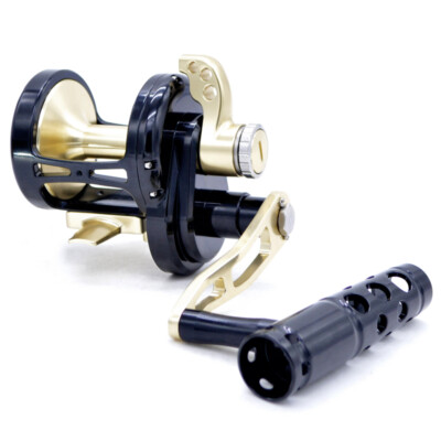 CAMEKOON Salzwasser Multirolle Aluminium Meeresfischen Angelrolle Big Game Rolle
