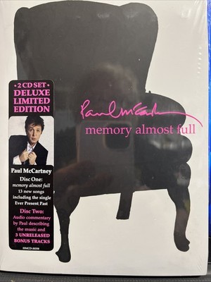 MEMORY ALMOST FULL by Paul McCartney - 2 CD Set Deluxe Limited Edition - NEW