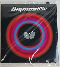 Butterfly Dignics 09c Black 2.1mm, Table Tennis and Ping Pong Rubber, Fast Ship