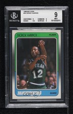 1988-89 Fleer Derek Harper #30 BGS 9 MINT 01wd