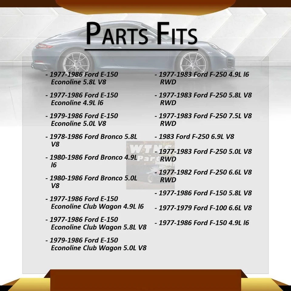 подходит для 1978 ~ 1986 Ford Bronco Dorman - главный цилиндр первого стоп-тормоза - Изображение 2 из 4