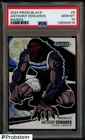 2024-25 Panini Prizm Black Manga #6 Anthony Edwards Timberwolves SSP PSA 10
