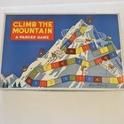 Vintage 1951 Climb The Mountain Parker Brothers Board Game Complete