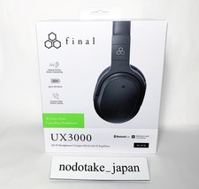 final UX3000 SV Wireless Noise Cancelling Headphones Black FI-UX3SDPL TI