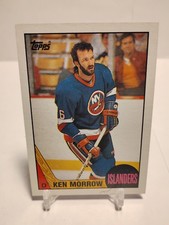 1987-88 Topps Hockey #66 Ken Morrow - NY Islanders