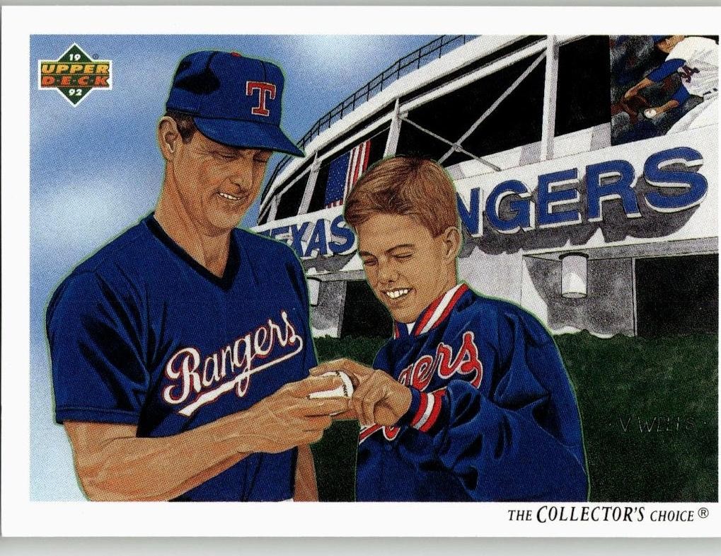 1992 Upper Deck #92 Nolan Ryan Factory Set Gold Hologram