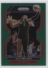 2022 Panini Prizm WNBA Green Prizm A'ja Wilson #39 11ba