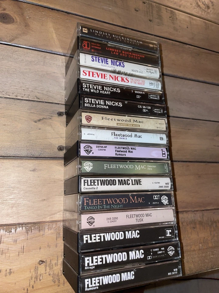Fleetwood Mac 16 cassette LOT Tusk Rumours Mirage Greatest Hits Tango in Night - Image 3 of 4