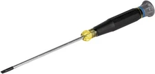 Klein Tools 6254 Mini Precision Screwdriver, 1/8-Inch 4-Inch Shank, Black 