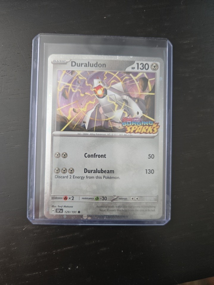 Duraludon 129/191  STAMPED Surging Sparks