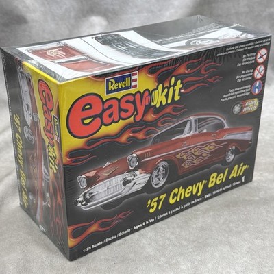 Revell 1957 Chevy Bel Air Model Car Kit Easy-kit 1/25 Scale #85-1931 NOS