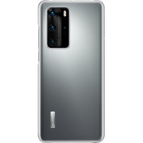 Coque Huawei P40 Pro silicone transparent semi-rigide