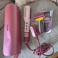 Shark SilkiPro Hair Straightener & Dryer | Ceramic Wet to Dry | HT401UKBL