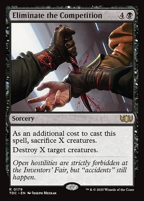 Magic/MTG Eliminate the Competition TDC-179 Rare Englisch Neu