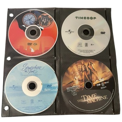 Assorted Time Movies 4-disc Set DVDs Time After Time The Time Machine Timecop